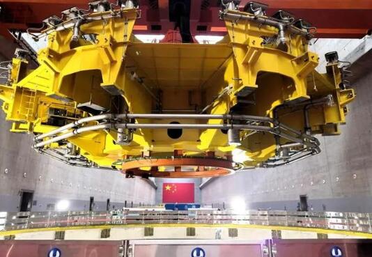 左右開“工”，三峽電站兩臺下機架同日回裝