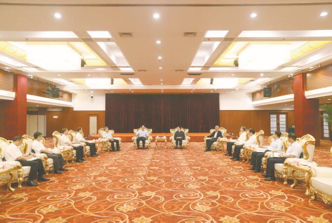 河南省委書記王國生、省長尹弘會見國家電網(wǎng)董事長、黨組書記毛偉明