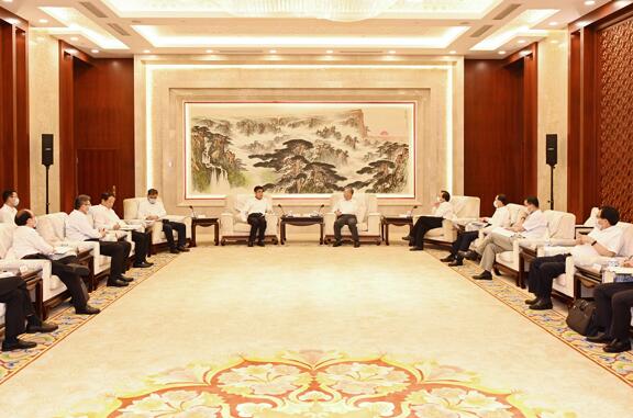 舒印彪拜會(huì)山東省委書記劉家義、省長李干杰