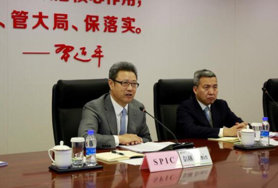 錢智民會見西門子總裁凱颯、西門子能源公司總裁布魯赫
