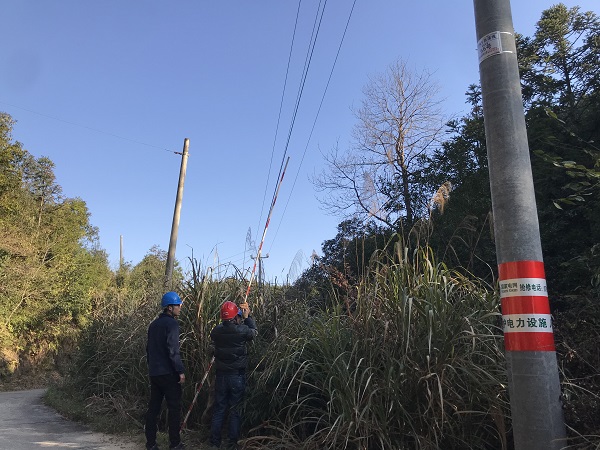 國網(wǎng)南豐縣供電公司：為電桿穿上“防撞衣”，確保交通安全