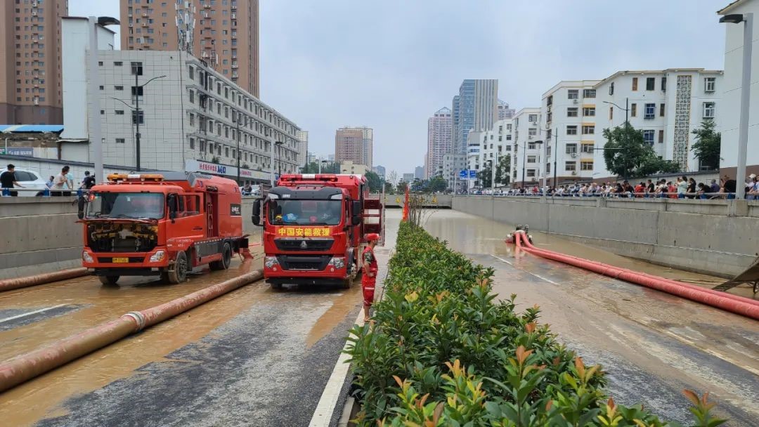 千里征程未下鞍，排澇備勤又揚(yáng)鞭——中國安能第三工程局就位后立即組織搶險(xiǎn)救援工作