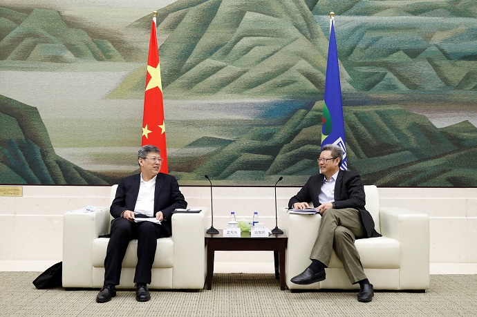 錢智民會(huì)見內(nèi)蒙古自治區(qū)黨委常委、通遼市委書記孟憲東