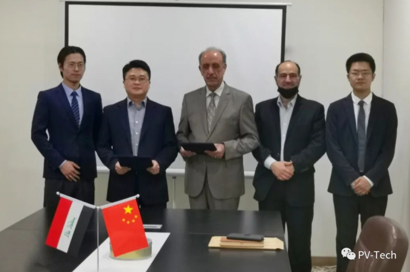 中國能建與伊拉克、越南簽署355MW光伏項目