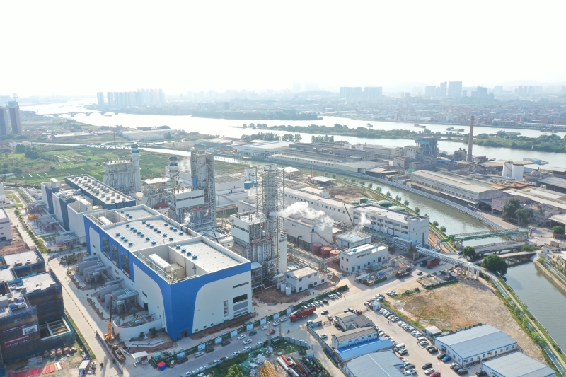 東莞中堂燃氣熱電聯(lián)產(chǎn)二期工程2號機組汽機、燃機并網(wǎng)發(fā)電