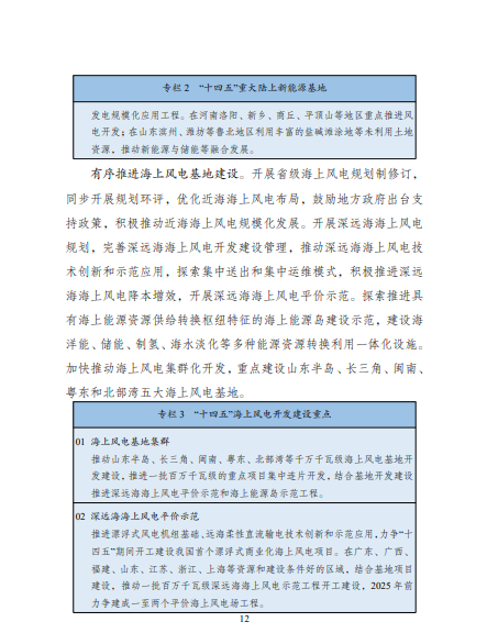 發(fā)改委、能源局等九部委聯(lián)合印發(fā)發(fā)布“十四五”可再生能源規(guī)劃！