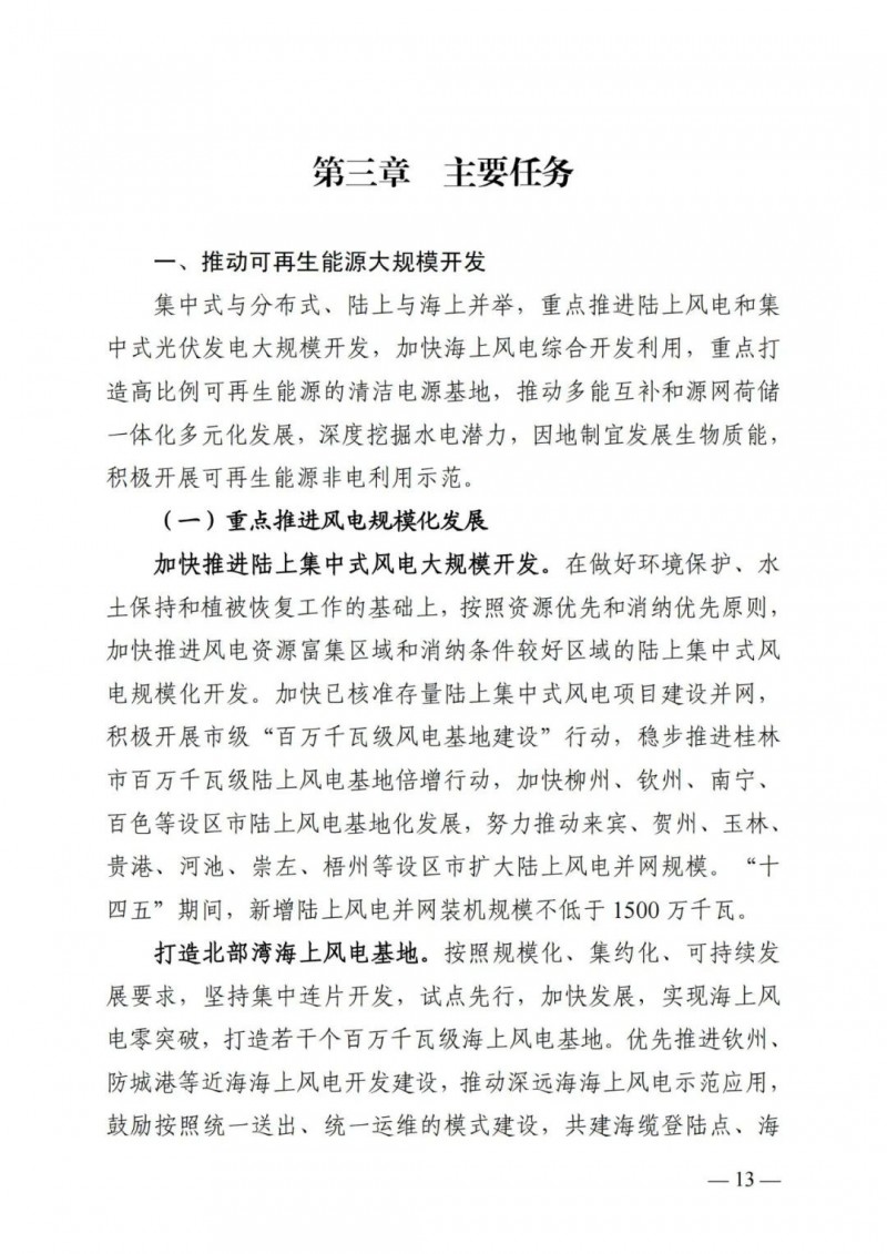 廣西“十四五”規(guī)劃：大力發(fā)展光伏發(fā)電，到2025年新增光伏裝機(jī)15GW！