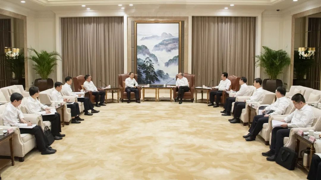 鄒磊、劉明勝拜會福建省委書記尹力、省長趙龍