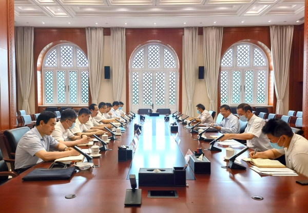 丁焰章拜訪國家能源局黨組書記、局長章建華