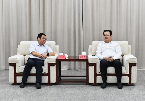 劉源拜會(huì)河北省委常委、副省長，雄安新區(qū)黨工委書記、管委會(huì)主任張國華