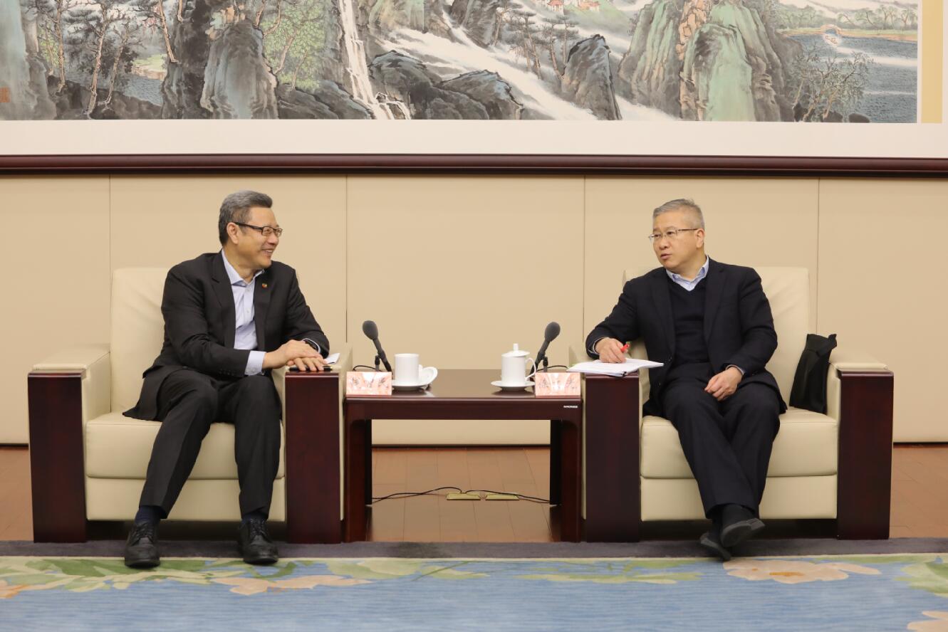 國家電投黨組書記、董事長錢智民拜會浙江省委常委、常務副省長徐文光