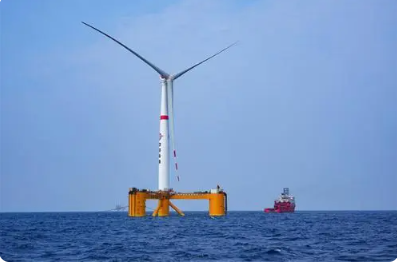 青島制造！我國首座深遠海浮式風(fēng)電平臺“海油觀瀾號”完成海上安裝