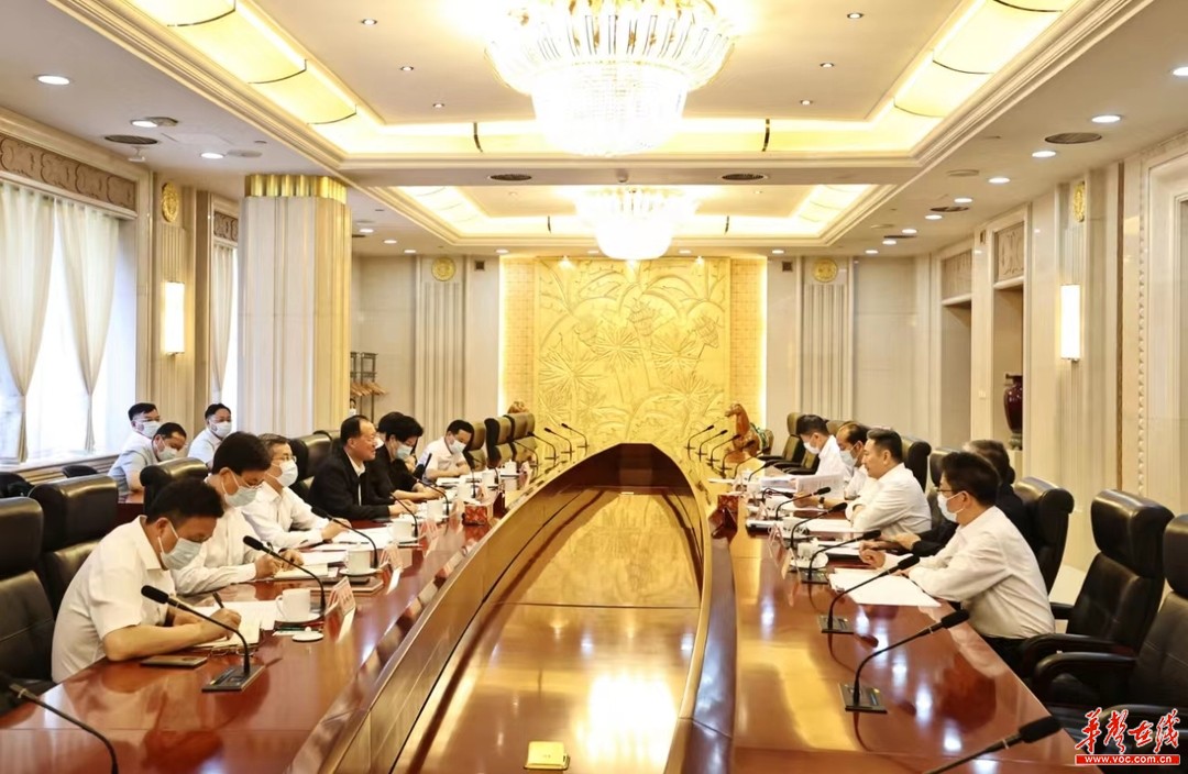 湖南省政府在京與交通運(yùn)輸部、國家能源局、中國中車舉行工作會談