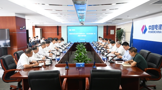 中國電建黨委常委、副總經(jīng)理劉源會見云浮市委副書記、市長李慶新