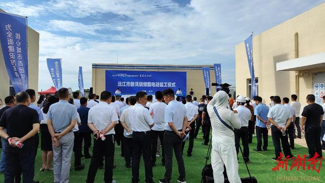 總用時不到90天，一座儲能電站在新灣鎮(zhèn)拔地而起