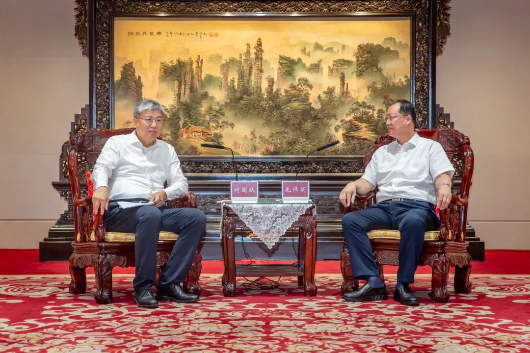 國家能源集團(tuán)黨組書記、董事長劉國躍拜會湖南省委副書記、省長毛偉明