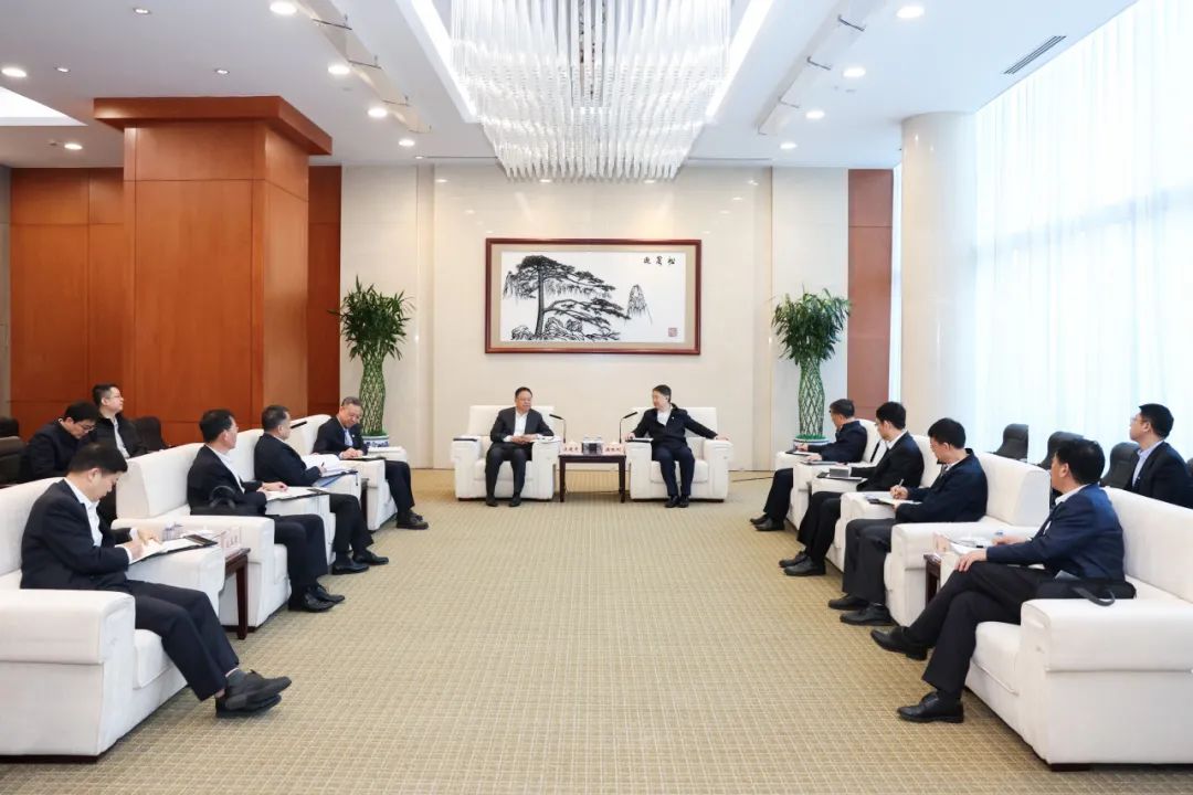 華能集團黨組書記、董事長溫樞剛會見中國鐵建黨委書記、董事長汪建平