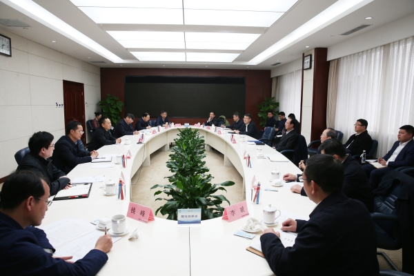 中國電建黨委書記、董事長丁焰章拜會水利部黨組書記、部長李國英