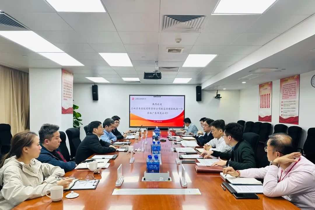 三峽資本與廣東風(fēng)電、深圳能源座談