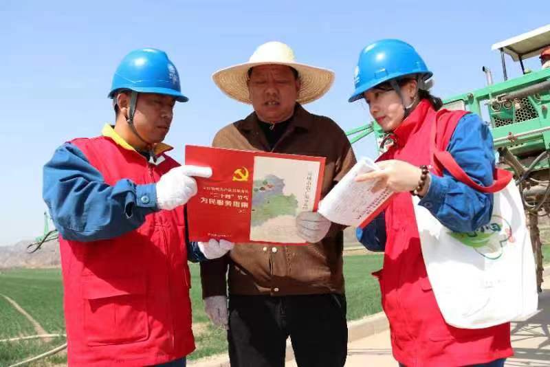 國網(wǎng)運城供電公司：春分百花鬧，電足麥香濃