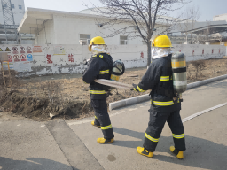 華潤電力盤錦公司發(fā)電黨支部、綜合黨支部聯(lián)合開展消防應(yīng)急演練