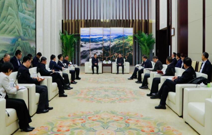 國家電投黨組書記、董事長劉明勝會見遼寧省委常委、沈陽市委書記王新偉