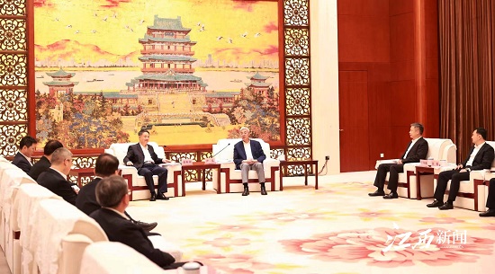 華能集團(tuán)黨組書記、董事長(zhǎng)溫樞剛拜會(huì)江西省委書記尹弘