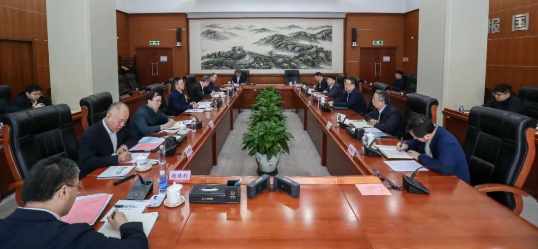 中核集團(tuán)會見中國一重董事、總經(jīng)理、黨委副書記呂智強(qiáng)一行