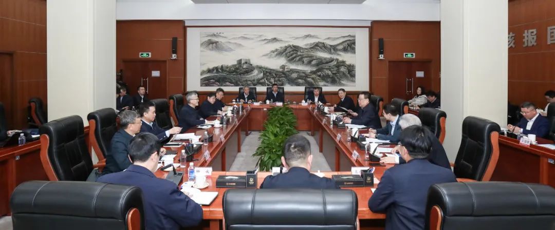 中核集團(tuán)會(huì)見東方電氣集團(tuán)總經(jīng)理、黨組副書記張彥軍一行