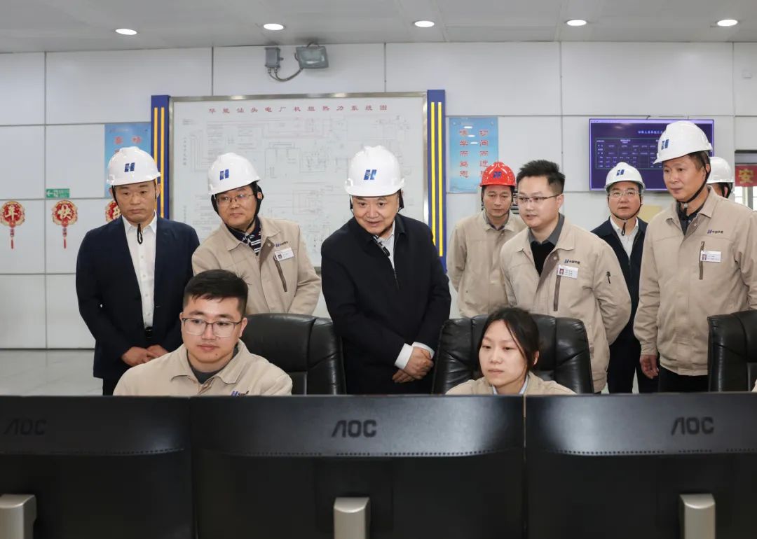 華能集團(tuán)董事長、黨組書記溫樞剛到南方分公司調(diào)研