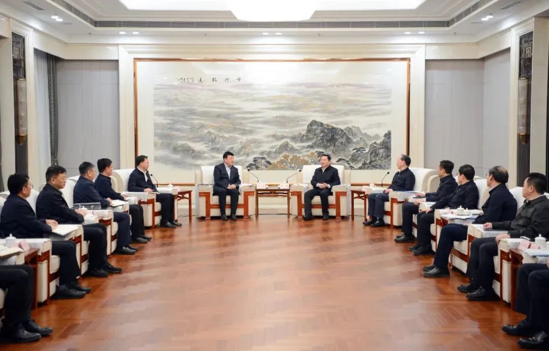大唐集團(tuán)黨組書記呂軍、總經(jīng)理張傳江拜會遼寧省委書記郝鵬、省長李樂成